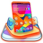 Download Abstract Color Tiles Launcher Theme 1.0.2 Apk for android