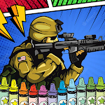 Download Army Military Coloring Book 1.0 Apk for android