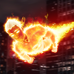 Download Flying Fire Super Hero Game 3D 1.6 Apk for android