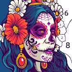 Download Skull Coloring Book Color Game 1.4 Apk for android