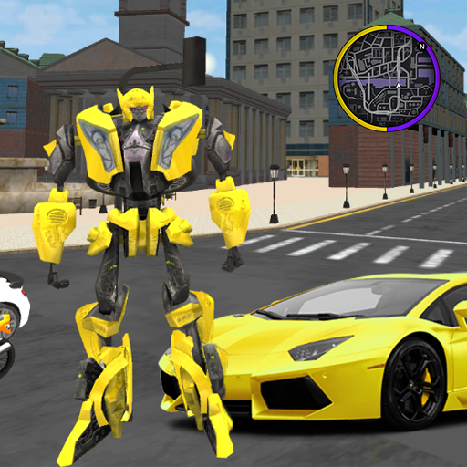 Download Golden Robot Car Transformer - 1.0 Apk for android Apk