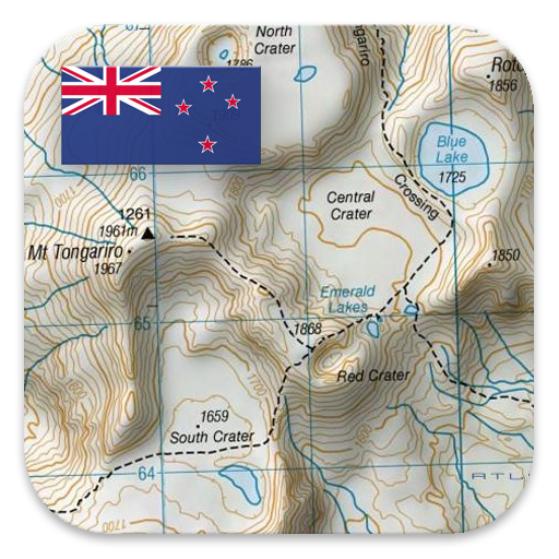 Download Nouvelle-Zélande TopoMaps 6.8.1 Apk for android