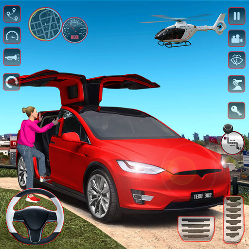 Download Electric Car Simulator 2023 1.0 Apk for android