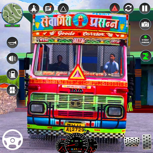 Download Indien un camion Jeux sim 3d 1.0.8 Apk for android Apk