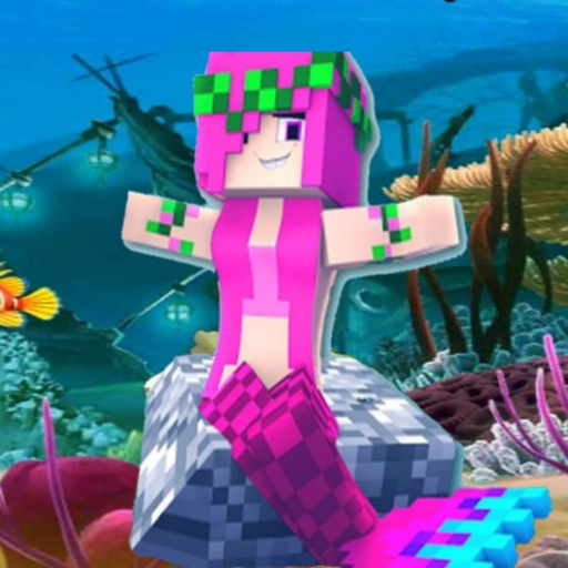 Download Mermaid Tail mod skin mcpe 1.2 Apk for android Apk