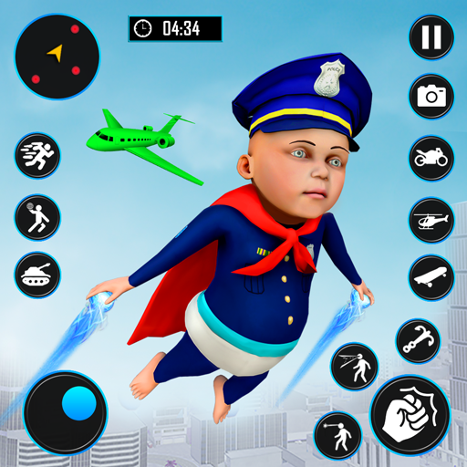 Download Police Rope Hero Rescue Game 1.4 Apk for android