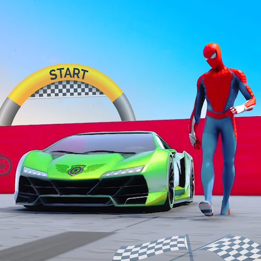 Download Superhero Car Stunt Racing 1.05 Apk for android Apk