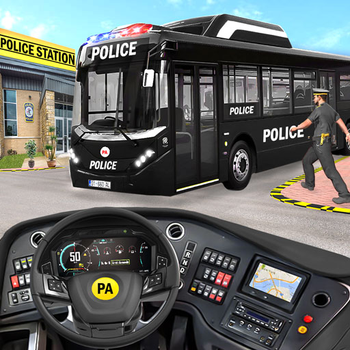 Download Police Bus Simulator Games 1.8 Apk for android