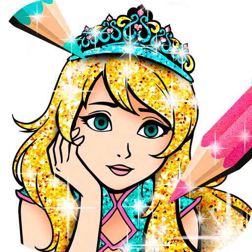 Download Princess Coloring Book Glitter 1.3.2.2 Apk for android