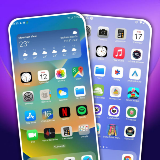 Download iOS 17 Launcher and Wallpapers 1.4 Apk for android