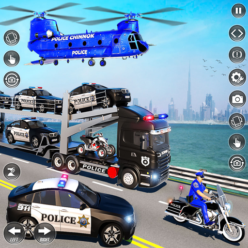 Download Police Car Transport Truck Sim 1.6 Apk for android Apk