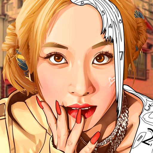 Download TWICE Paint by Number Game 1.1 Apk for android Apk