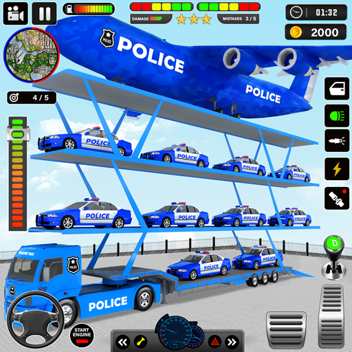 Download US Police Truck Transport Game 1.4 Apk for android