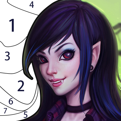 Download Vampire Paint by Number 1.7 Apk for android Apk