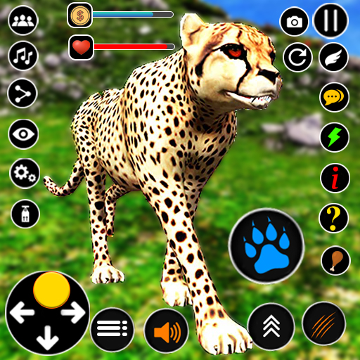 Download wild cheetah simulator game 3d 1.0.2 Apk for android Apk