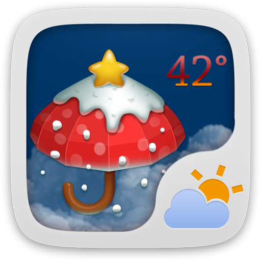 Download Christmas Theme GOWeatherEX  Apk for android