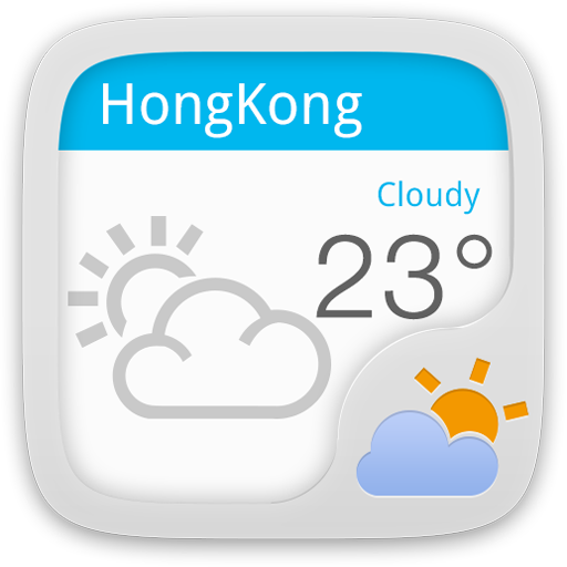 Download Concise white GOWeatherEX 1.6 Apk for android