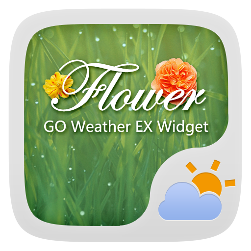 Download Flower GO Weather Widget Theme 1.1 Apk for android