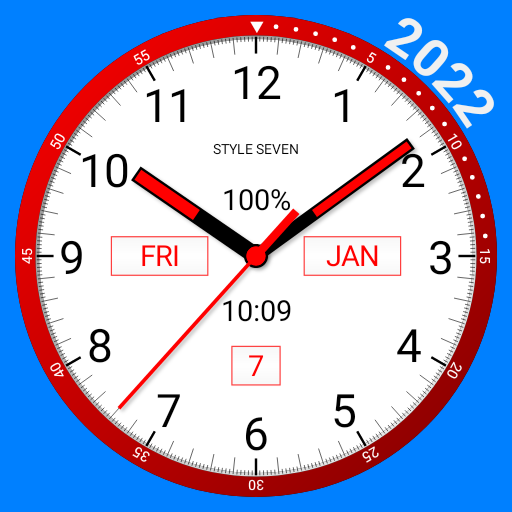 Download Color Analog Clock-7 4.0 Apk for android