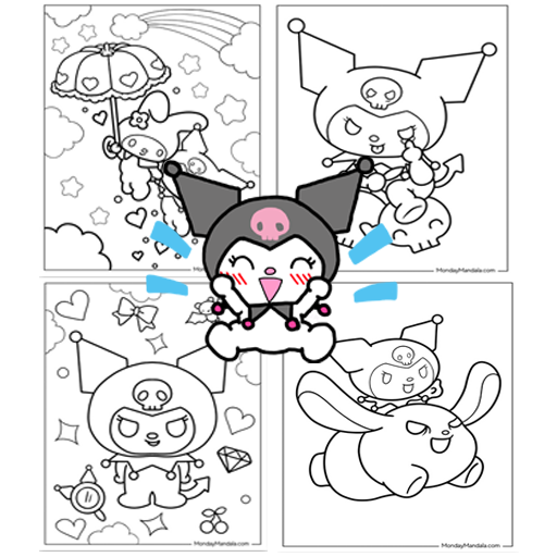 Download Kuromi Coloring Pages 1.0 Apk for android