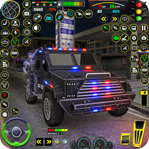 Download Police Chase Thief Car Game 3d 0.35 Apk for android