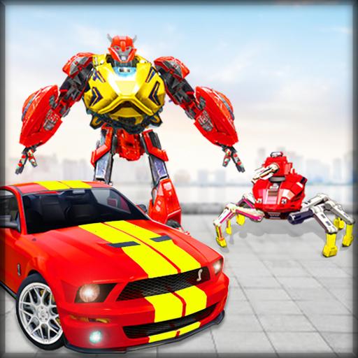 Download Spider Robot Car Transforming 1.6 Apk for android