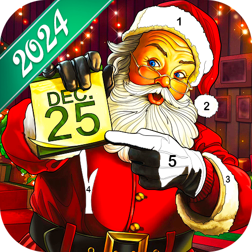 Download Coloriage de Noël par numéro 1.0.74 Apk for android