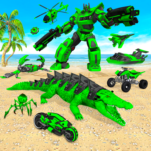 Download Jeux de robots crocodiles 8.2 Apk for android