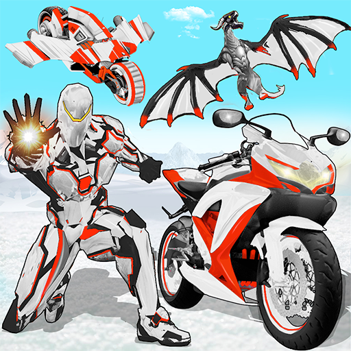 Download vélo de neige transform robot 1.0.87 Apk for android